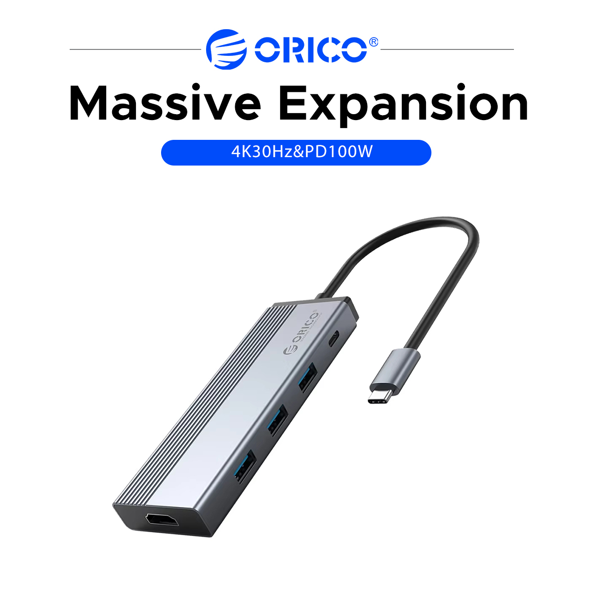 Home Office For Mac - Adaptador Multiport USB C 5 em