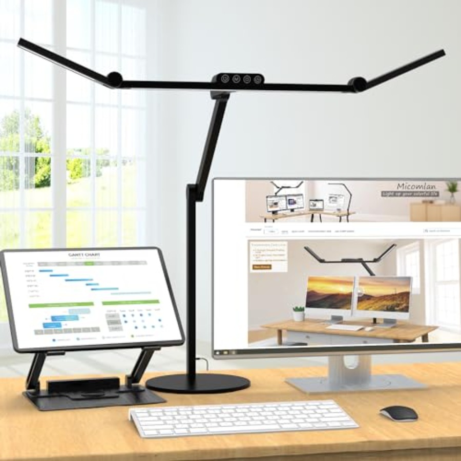 Home Office Desk - Luminária de Mesa para Arquiteto com