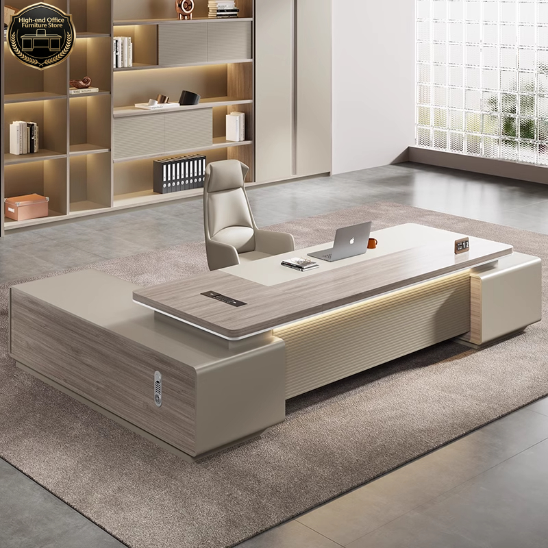 Home Office Trabalho - Mesa de Computador Moderna com Altura