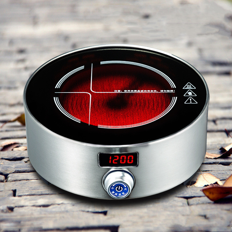 Home Office Gear - Fogão Elétrico Cerâmico Mini de 1200W