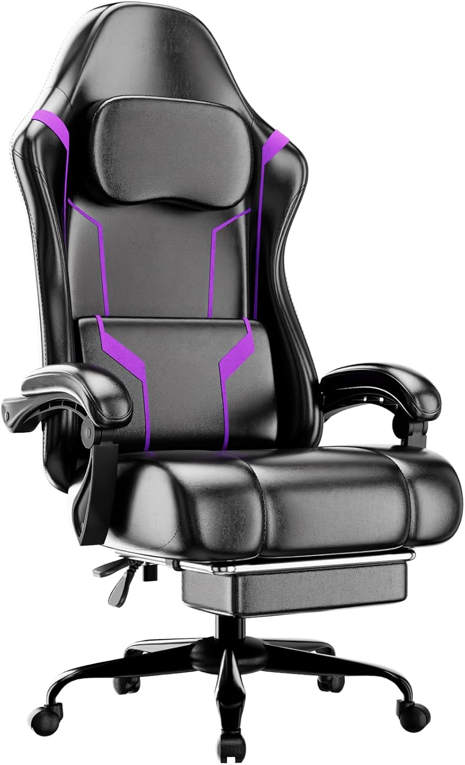 Home Office Chair - Cadeira Ergonômica para Jogos com Almofada