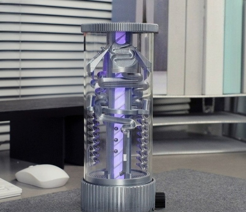 Home Office Lamp - Luminária de Mesa com Esferas de