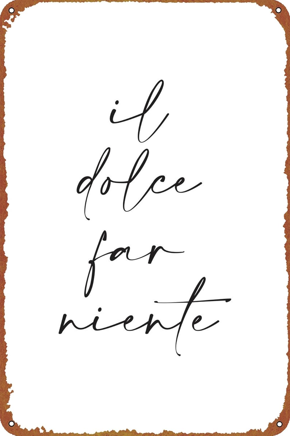 Home Office Logo - 1p, KIVYYB Il Dolce Far Niente