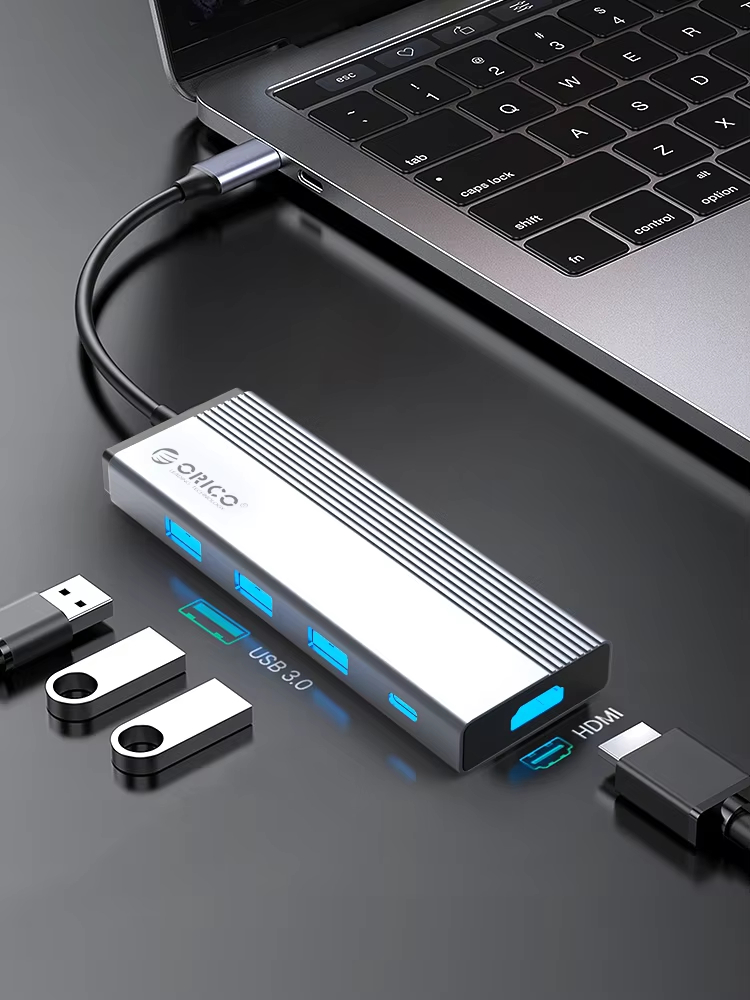 Adaptador Multiport USB C 5 em - Home Office For Mac avaliação e preço