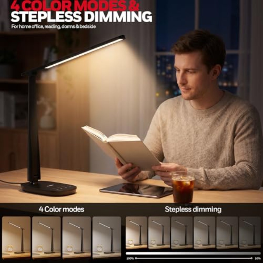 Luminária de Mesa LED para Esc - Home Office Desk avaliação e preço