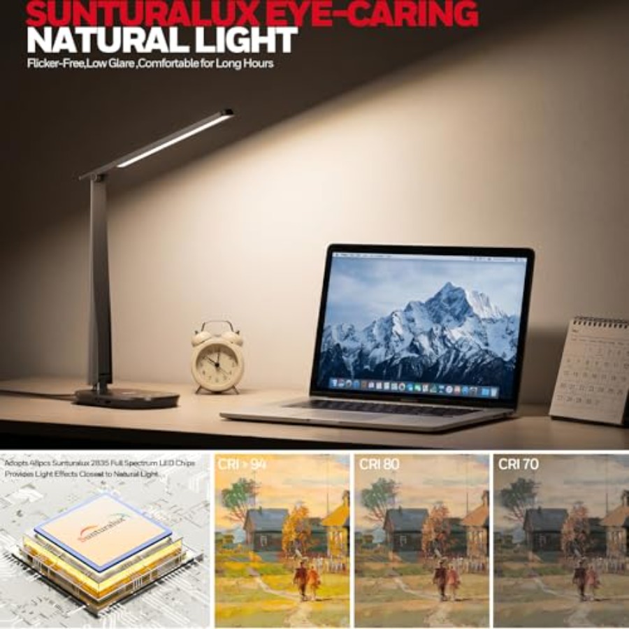 Luminária de Mesa LED para Esc - Home Office Desk avaliação e preço