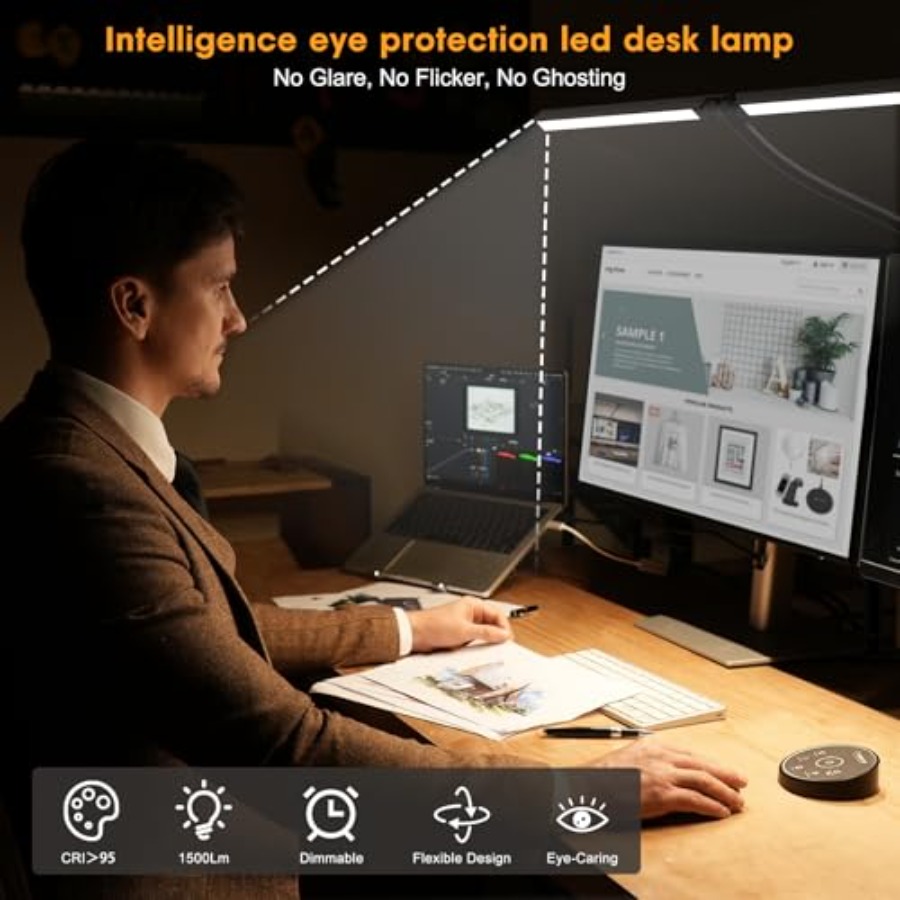 Luminária de Mesa LED para Esc - Home Office Desk avaliação e preço
