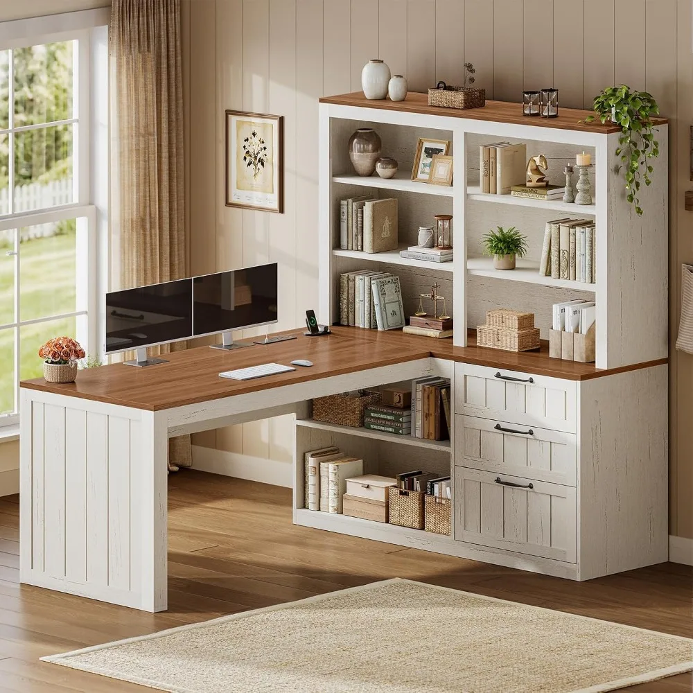 Mesa de Computador em L SEDETA - Home Office L Shaped Desk avaliação e preço
