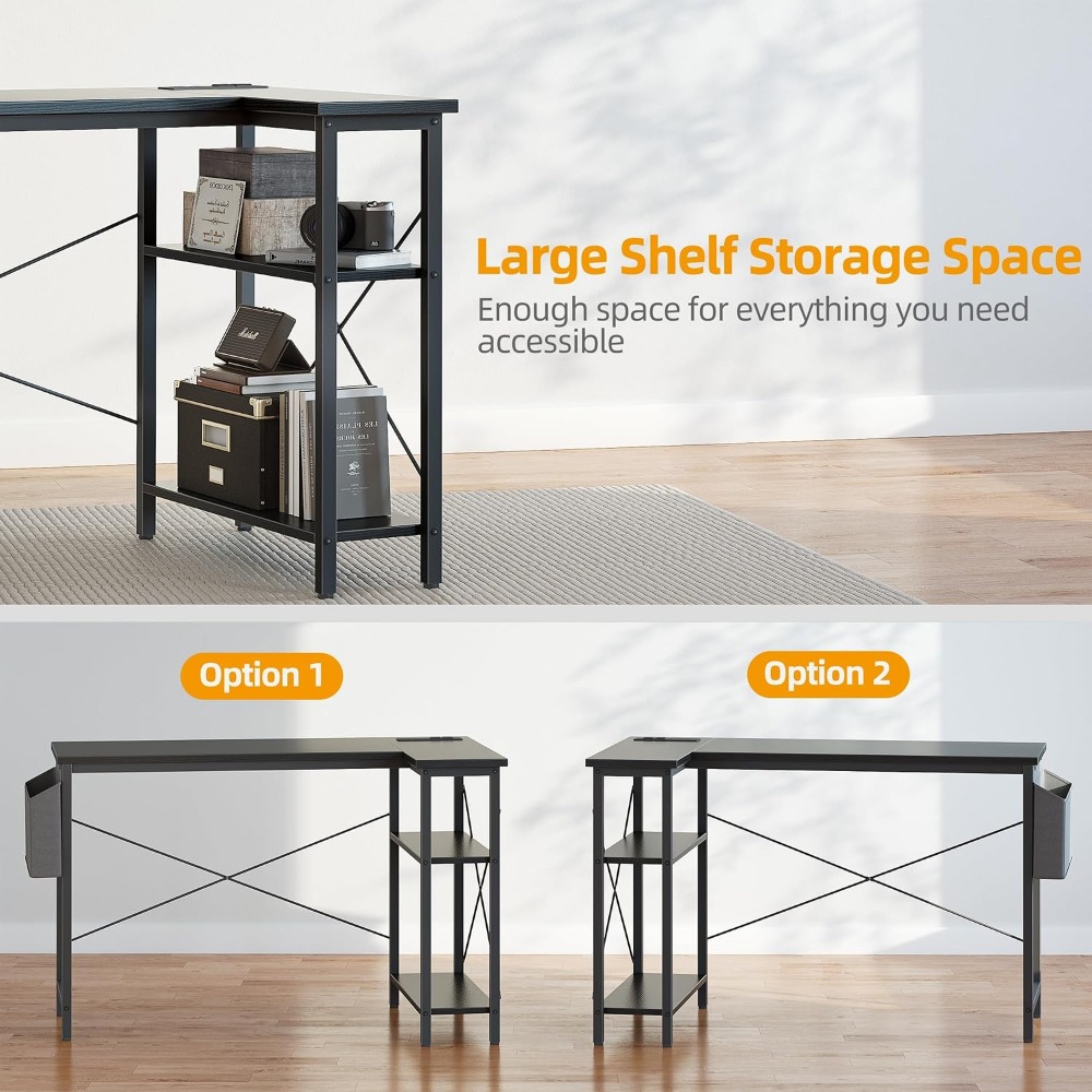 Mesa de Computador em L com To - Home Office L Shaped Desk avaliação e preço