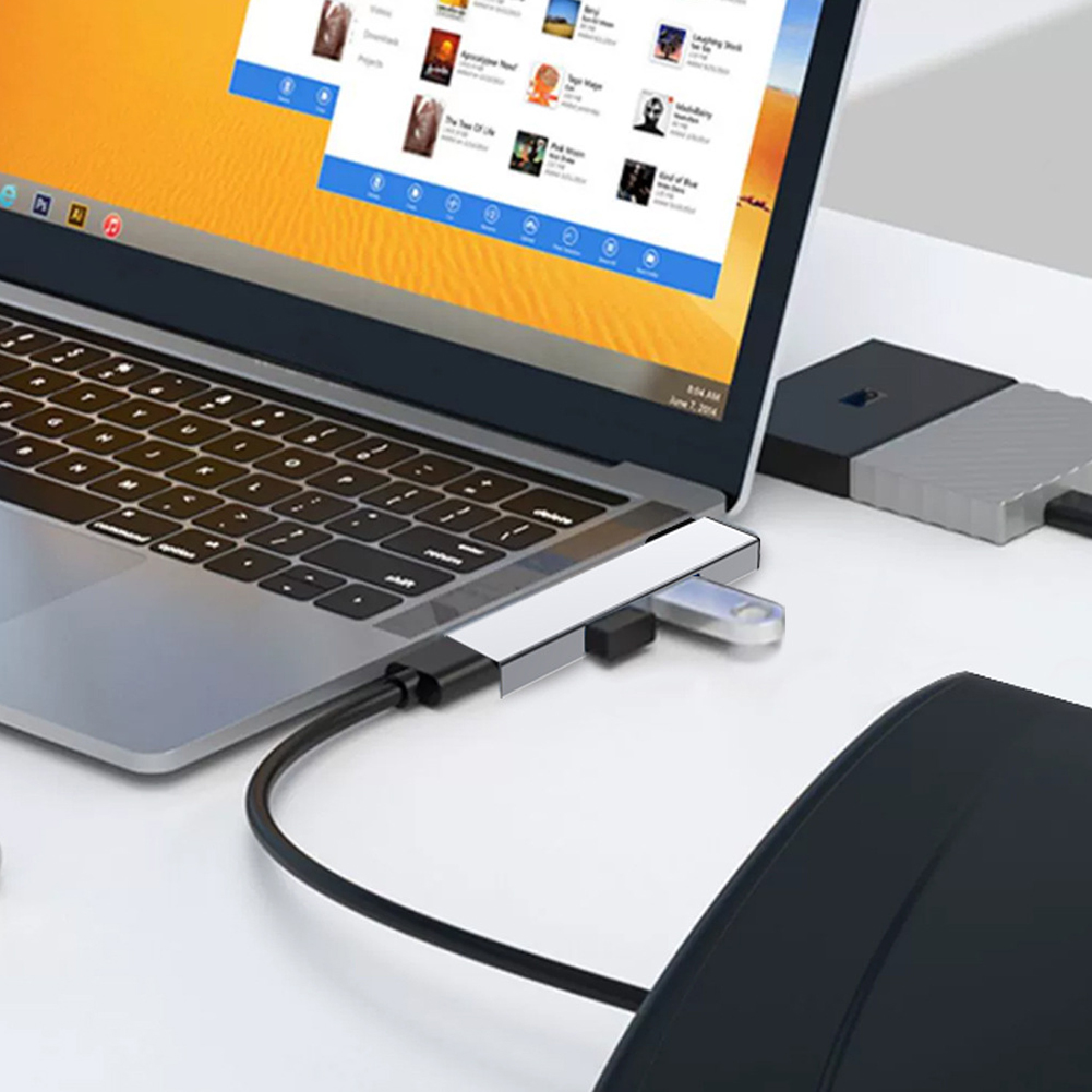 Hub USB 3.0 3 em 1 com 3 Porta - Home Office For Mac avaliação e preço