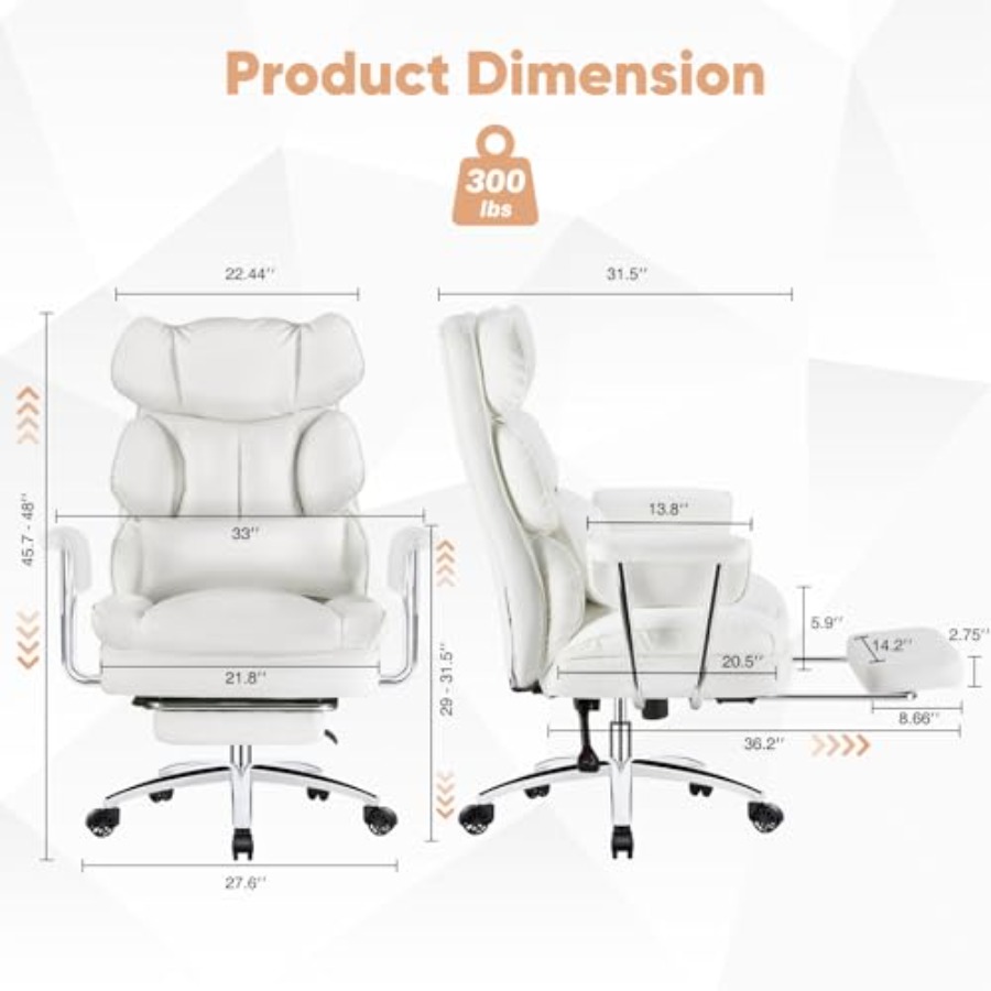 Cadeira de Escritório Executiv - Home Office Desk avaliação e preço