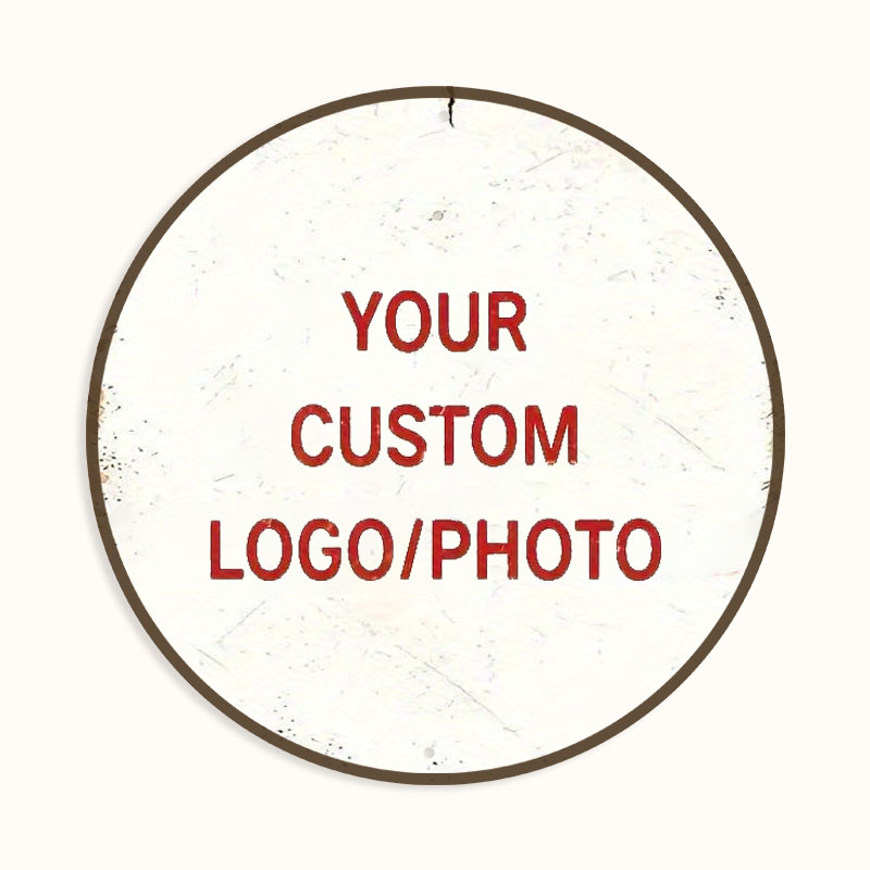 Sinal de alumínio com foto per - Home Office Logo avaliação e preço