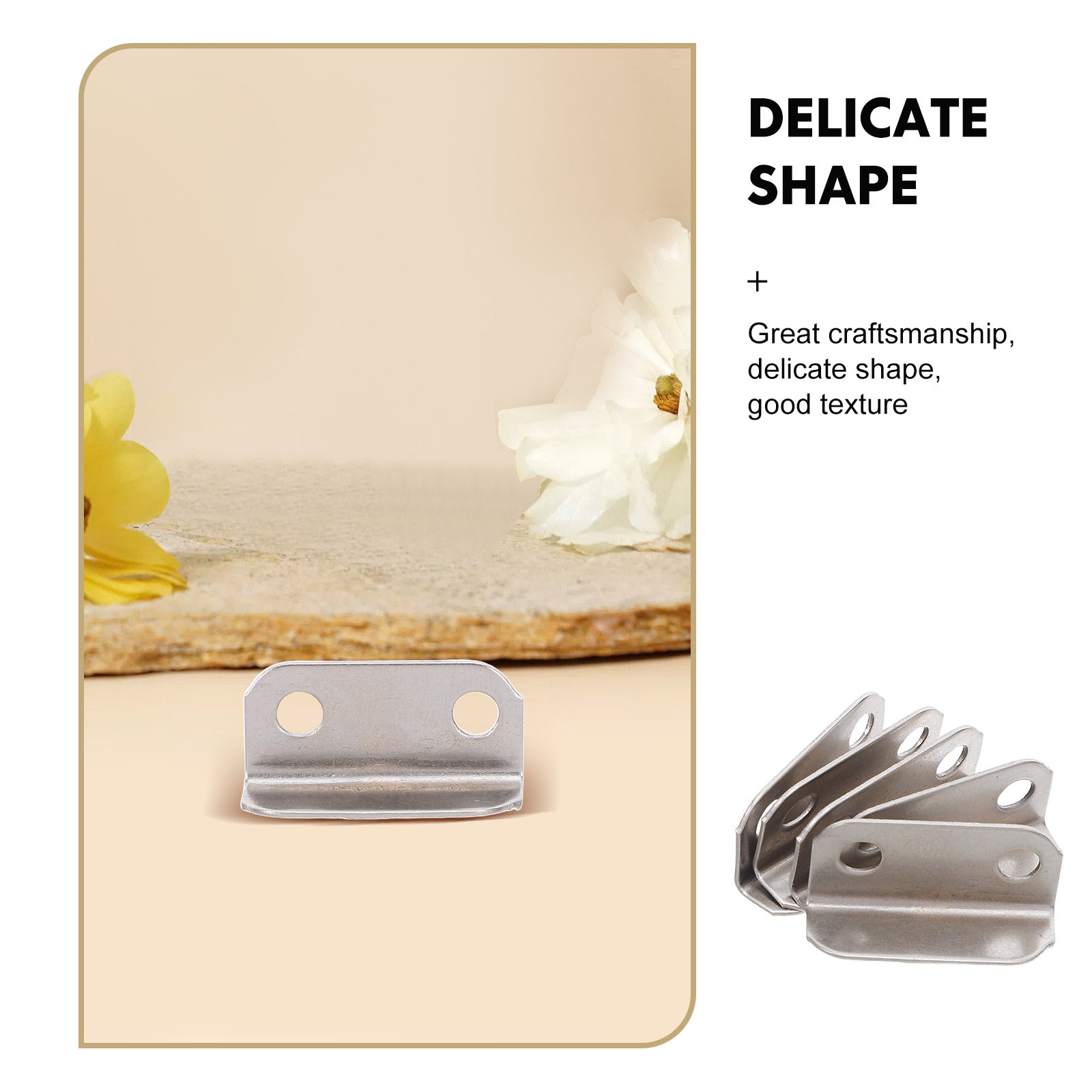 100 Peças de Placa de Fechadur - Home Office L Shaped Desk avaliação e preço