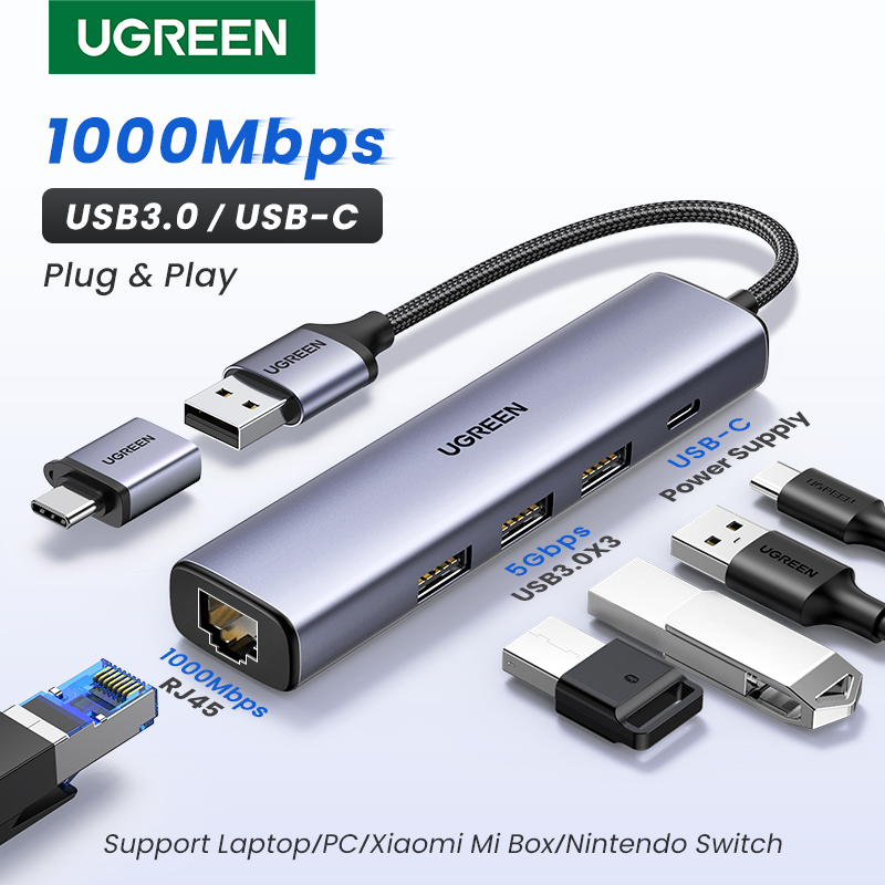 UGREEN USB Ethernet Adaptador  - Home Office For Mac avaliação e preço