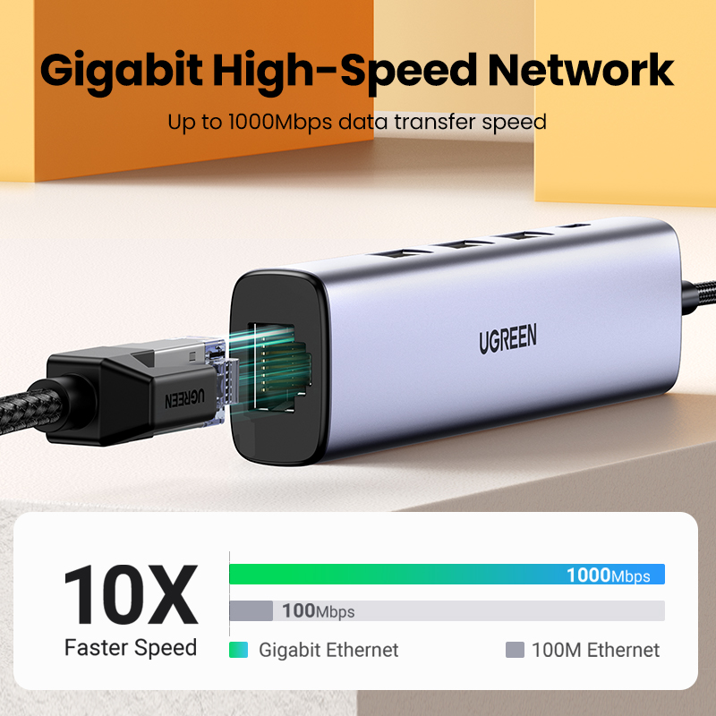 UGREEN USB Ethernet Adaptador  - Home Office For Mac avaliação e preço