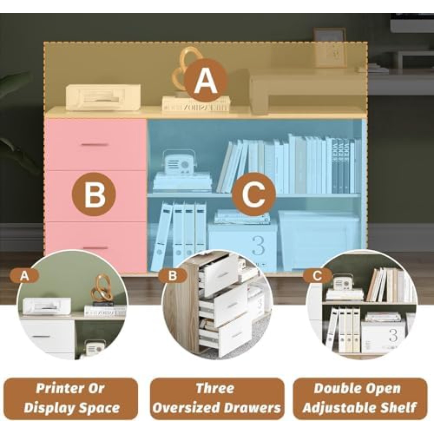Mesa de escritório em forma de - Home Office L Shaped Desk avaliação e preço
