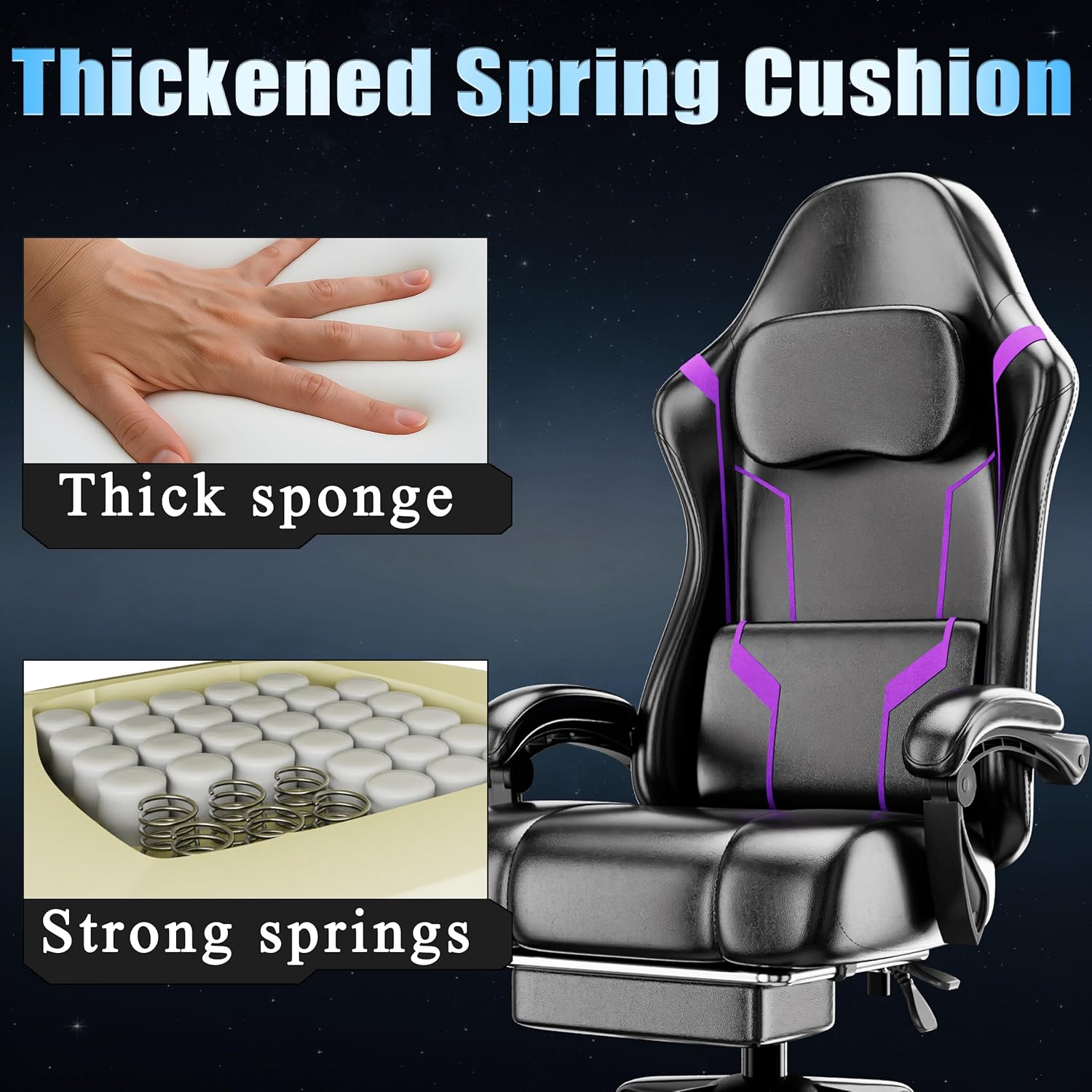 Cadeira Ergonômica para Jogos  - Home Office Chair avaliação e preço