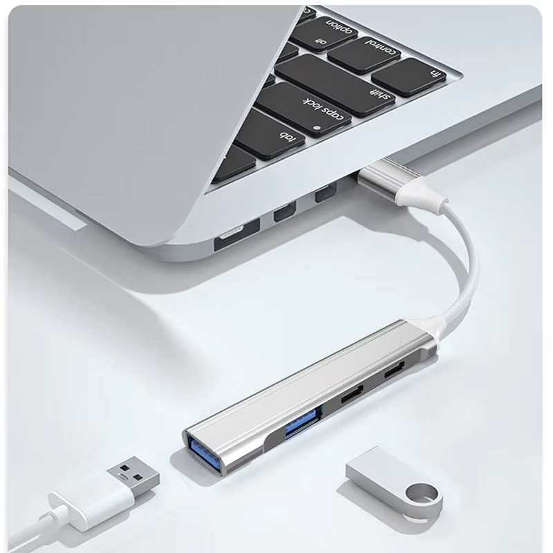 4 em 1 alumínio multi divisor  - Home Office For Mac avaliação e preço