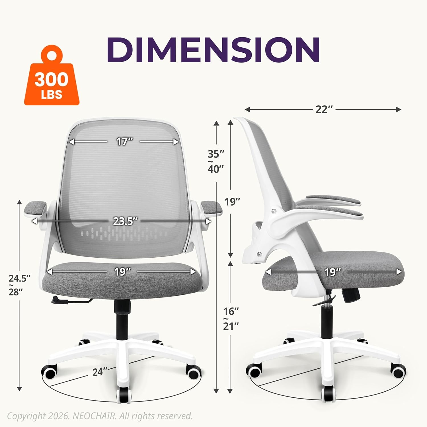 Cadeira de Escritório Ergonômi - Home Office Desk avaliação e preço