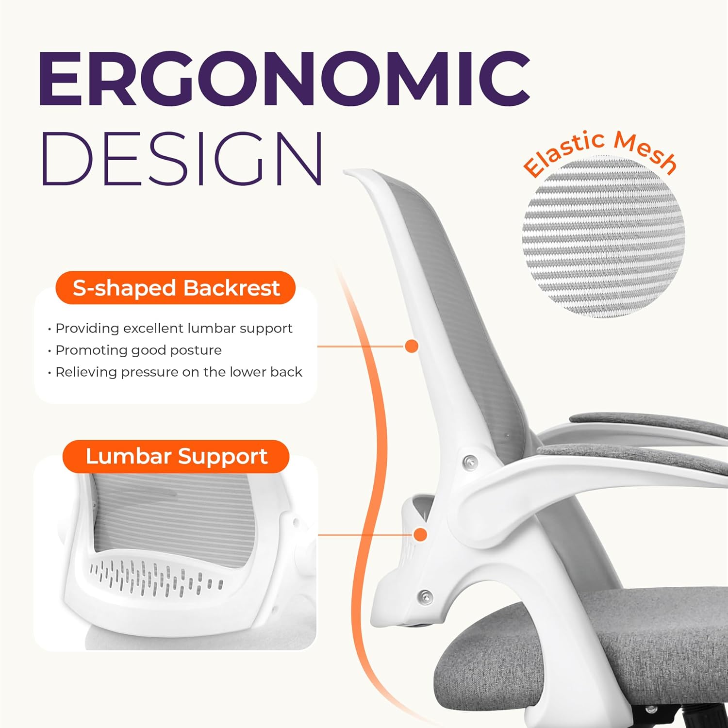 Cadeira de Escritório Ergonômi - Home Office Desk avaliação e preço