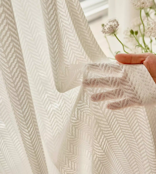 Cortinas de Tule com Padrão Es - Home Office Rate 2025 avaliação e preço