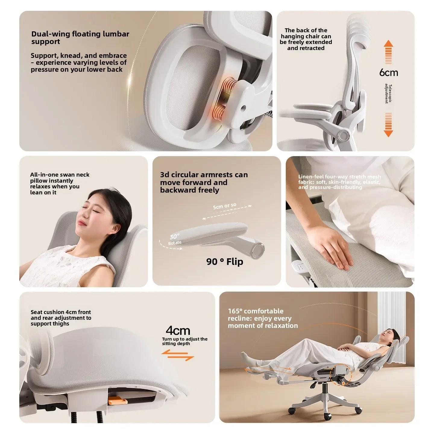 Nova cadeira ergonômica para c - Home Office Chair avaliação e preço
