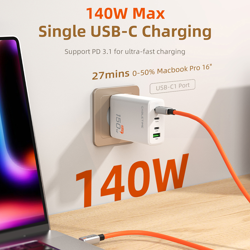 Cabletime carregador usb c 150 - Home Office For Mac avaliação e preço