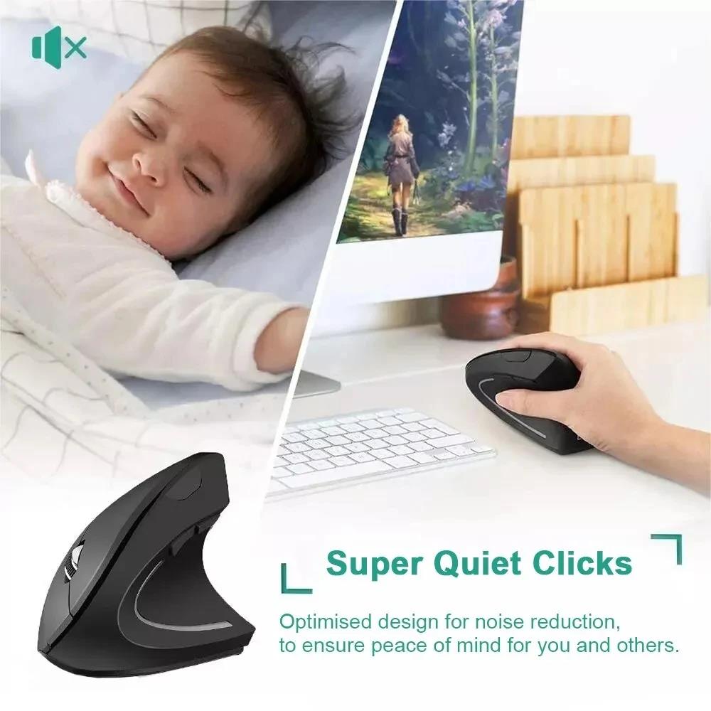 Mouse vertical recarregável pa - Home Office Gear avaliação e preço