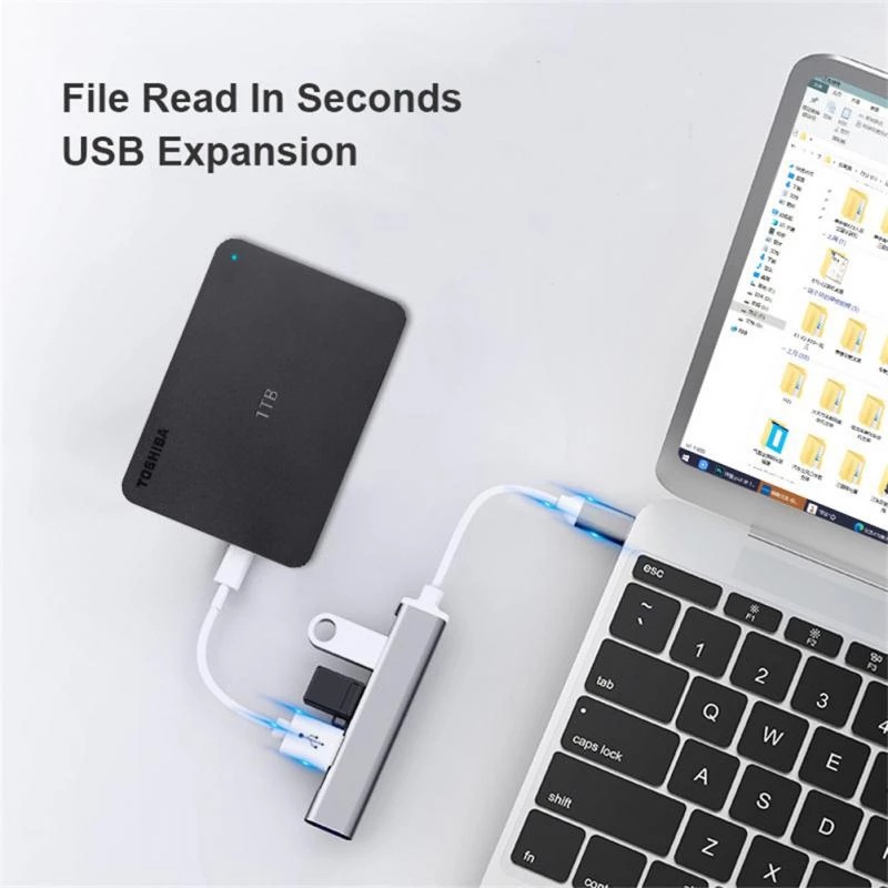 4-em-1 usb c hub 3.0 tipo c 3. - Home Office For Mac avaliação e preço