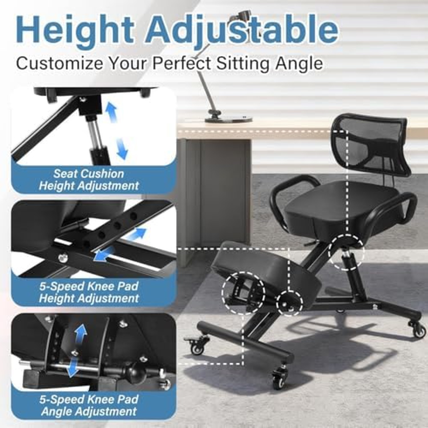 Cadeira Ergonômica para Ajoelh - Home Office Chair avaliação e preço