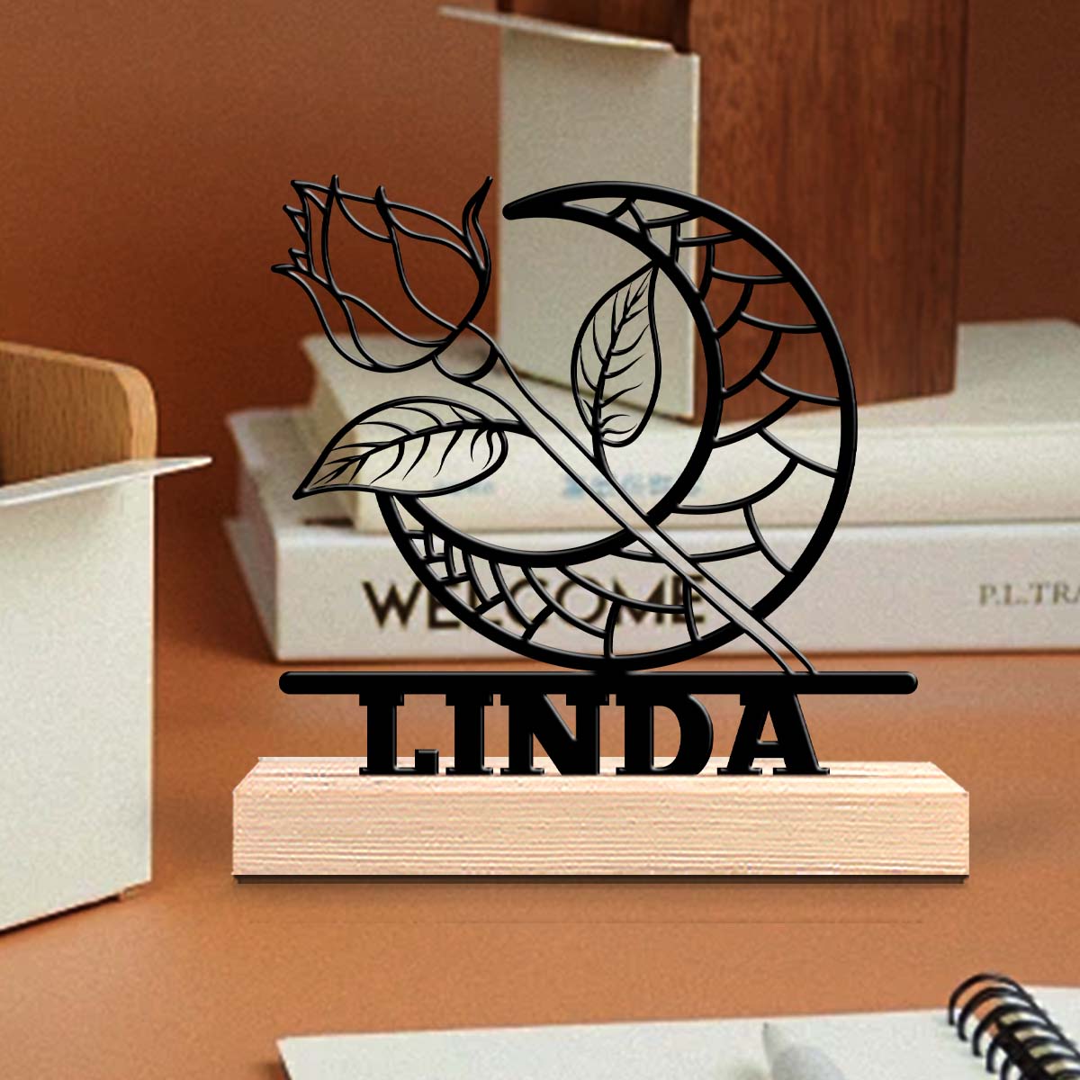 1 Peça de Ornamento de Arte em - Home Office Gifts avaliação e preço