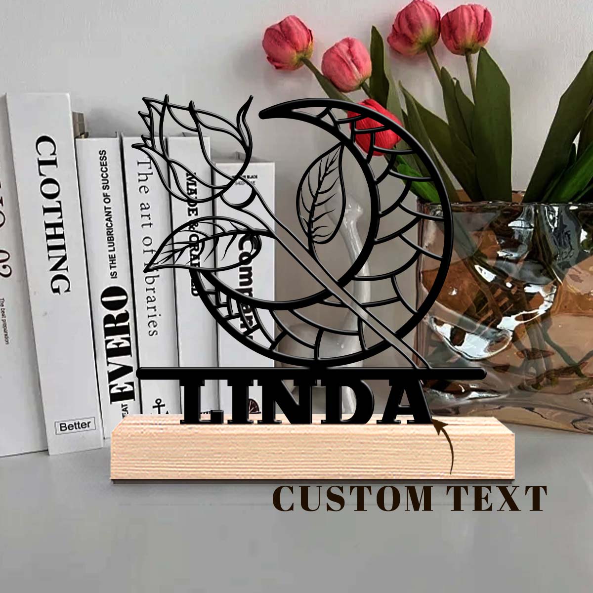 1 Peça de Ornamento de Arte em - Home Office Gifts avaliação e preço