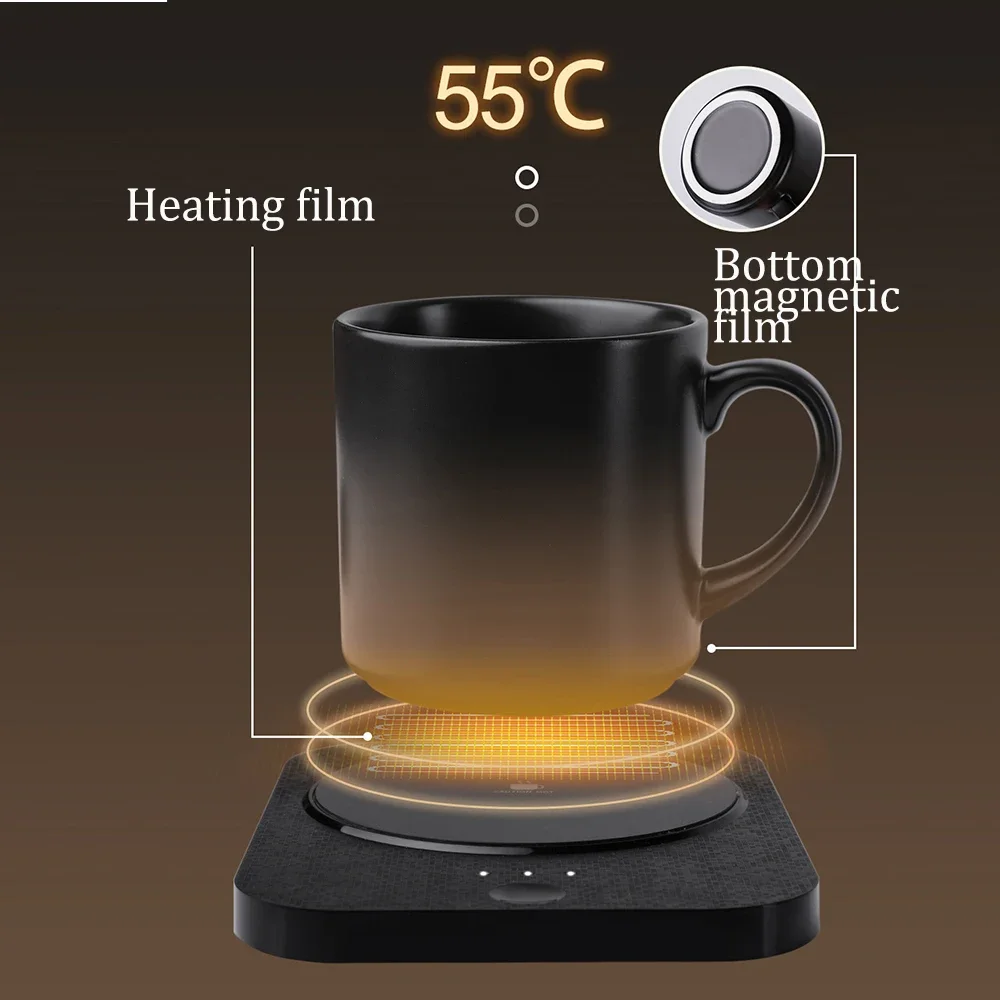 USB Wireless Charging Cup Warm - Home Office Gear avaliação e preço