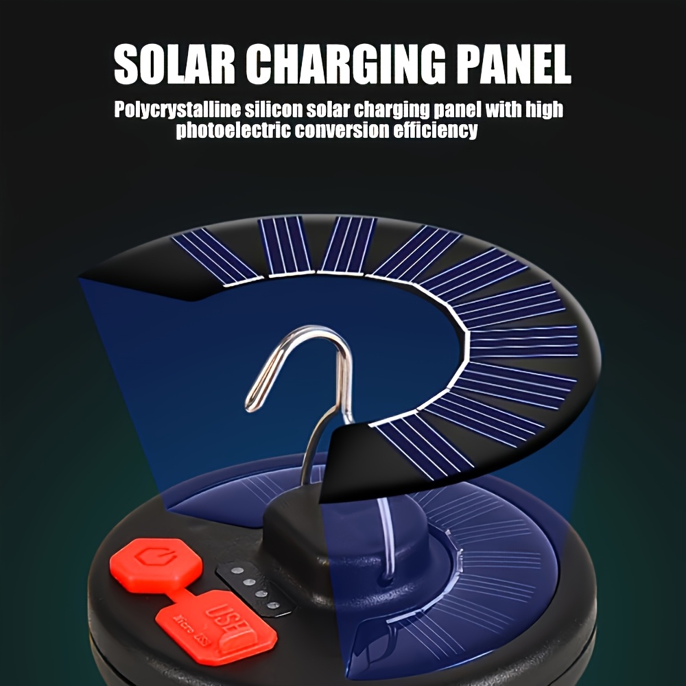Lanterna de acampamento solar, - Home Office Lamp avaliação e preço
