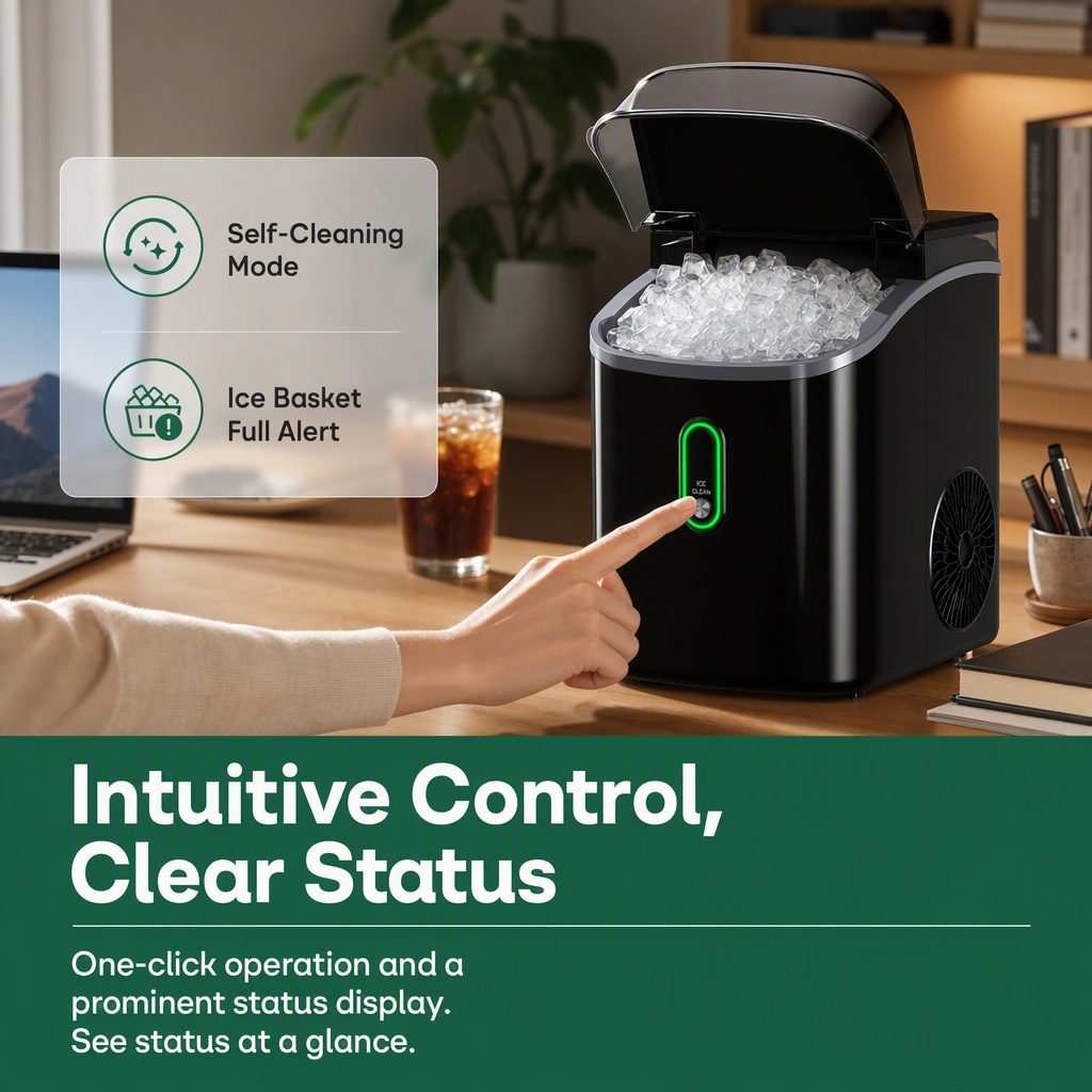 Máquina de Gelo em Cubos Portá - Home Office Gear avaliação e preço