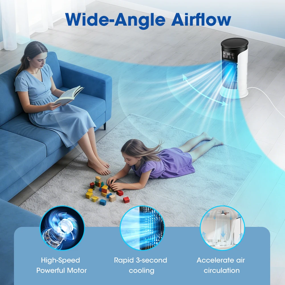 Ventilador doméstico 3 em 1, a - Home Office Gear avaliação e preço