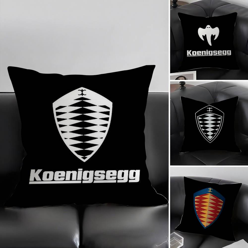 Carro de luxo k-koenigsegg log - Home Office Logo avaliação e preço