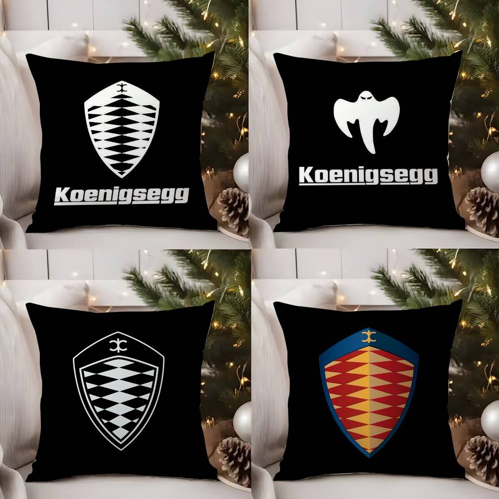 Carro de luxo k-koenigsegg log - Home Office Logo avaliação e preço